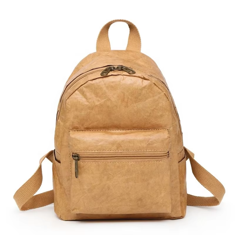 Lightweight Tyvek® Brown Paper Backpack Manufacturer