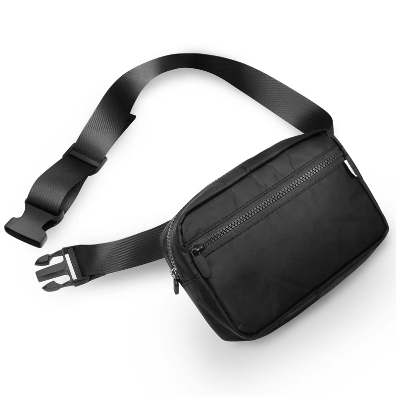 Outdoor Black Crossbody Sling Fanny Pack – Versatile Shoulder Bag for Men & Women | Travel Bag Fits Nintendo Switch