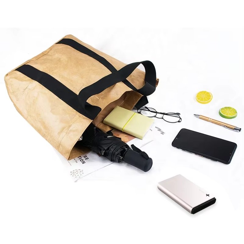 Custom Waterproof DuPont™ Tyvek® Eco Tote – Reusable Paper Shopping & Beach Bag